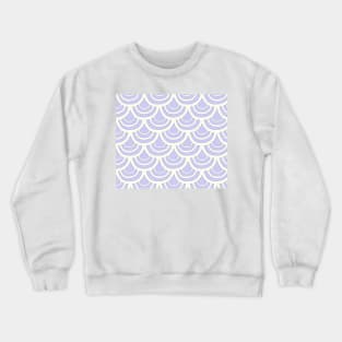 Periwinkle fish scale Crewneck Sweatshirt